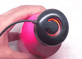 Use the USB charger to keep Clean Cap ready to go!