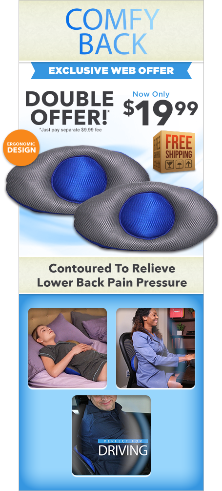 Order Comfy Back Today!