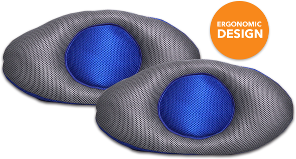 Comfy Back has a Ergonomic Design