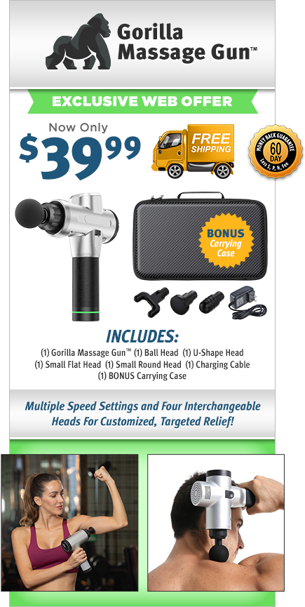 Order Gorilla Massage Gun™ Today!